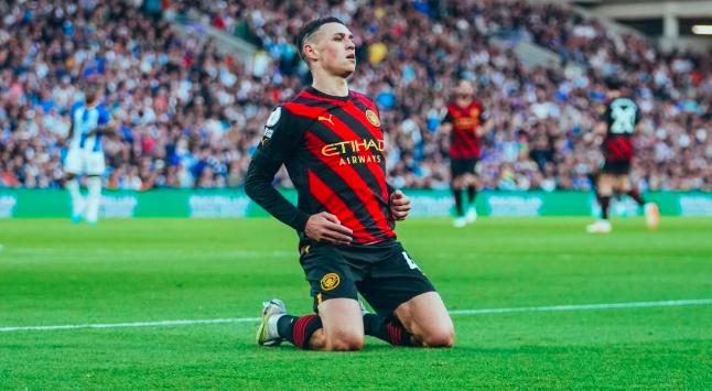  福登世界波破门曼城轻取纽卡巩固领头羊位置